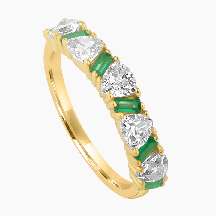 Art Deco Ring Band