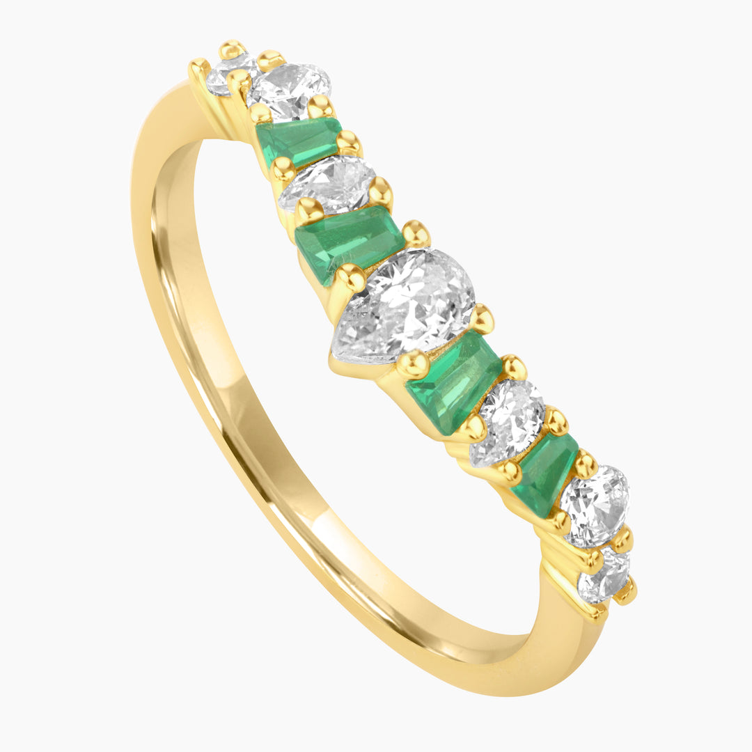 Arch of Elegance Ring Band