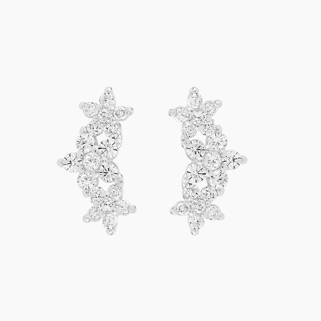 Multi Star Climber Stud Earring