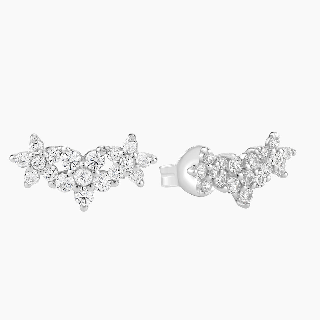 Multi Star Climber Stud Earring