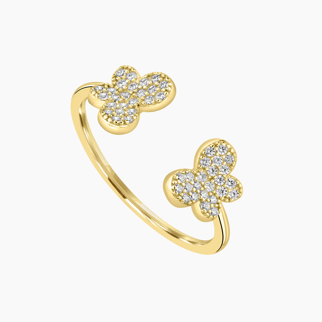 Open Butterfly Ring