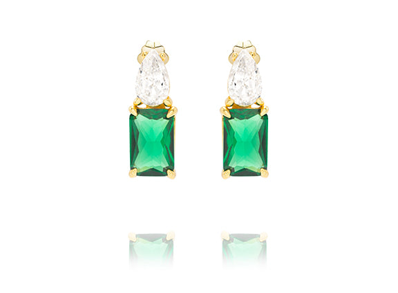 Emerald Allure Earrings