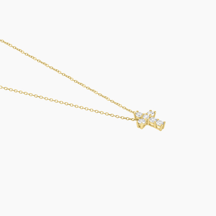 CZ Cross Necklace