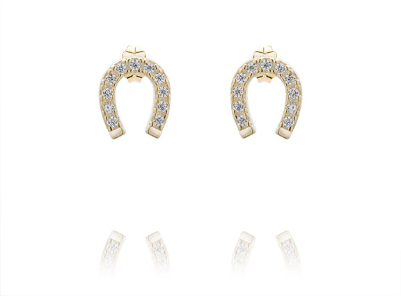 Horseshoe Stud Earring