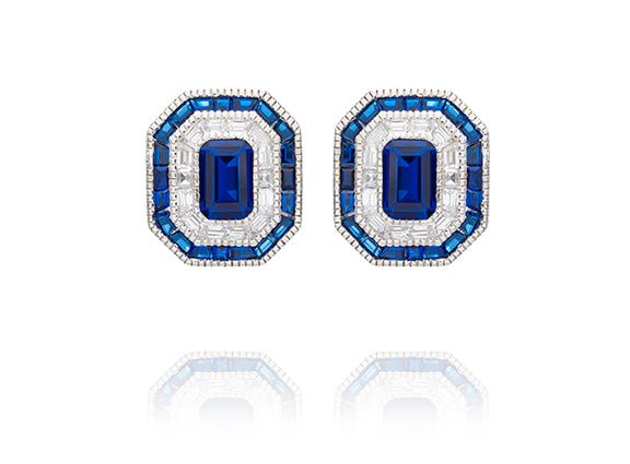 Art Deco Stud Earring