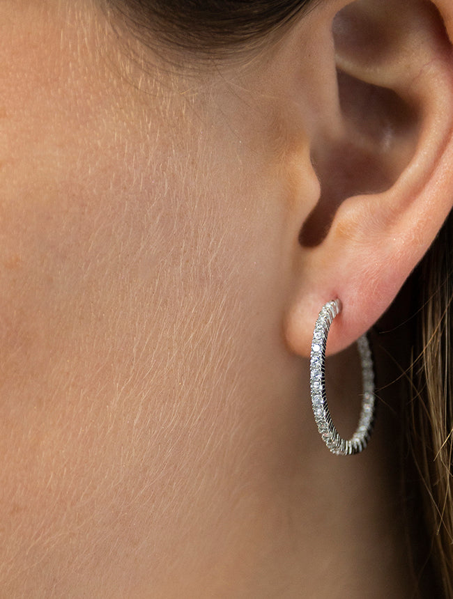 Inside Out Hoop Earrings