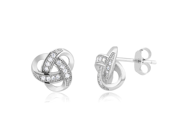 Love Knot Stud Earring