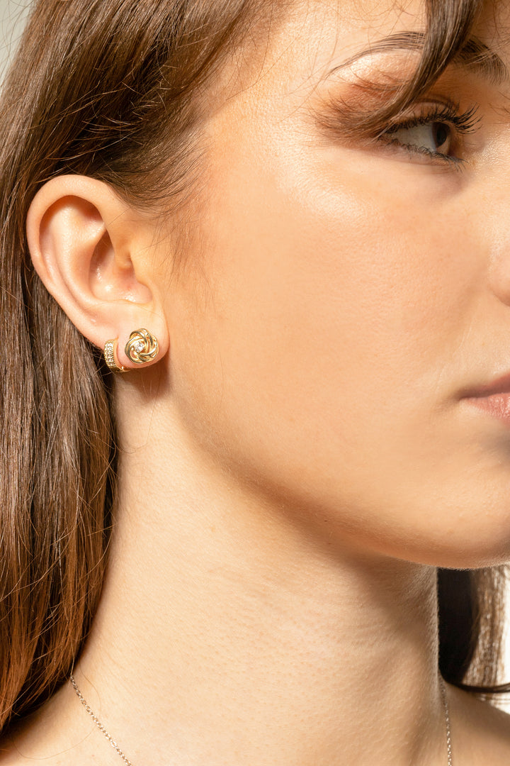 Love Knot Stud Earrings