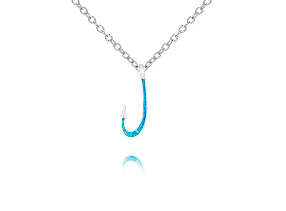 Fish Hook Pendant on Chain