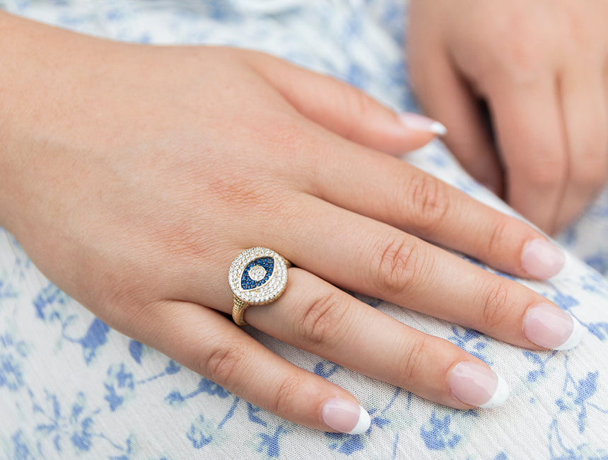 Celestial Evil Eye Guardian Ring