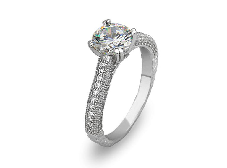 Radiant Romance Engagement Ring