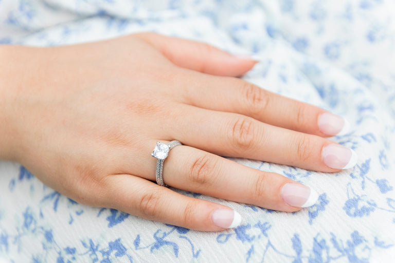 Radiant Romance Engagement Ring