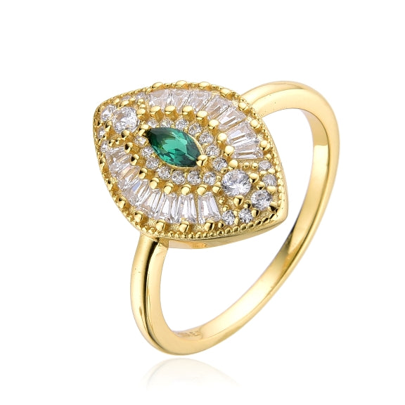 Marquise Majesty Art Deco Ring