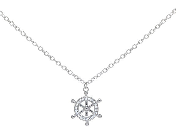 Boat Wheel Necklace