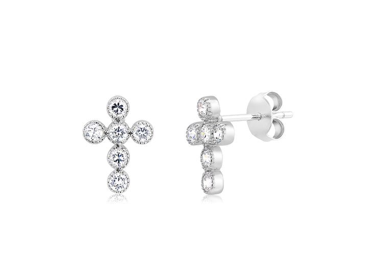 Cross Studs Earring