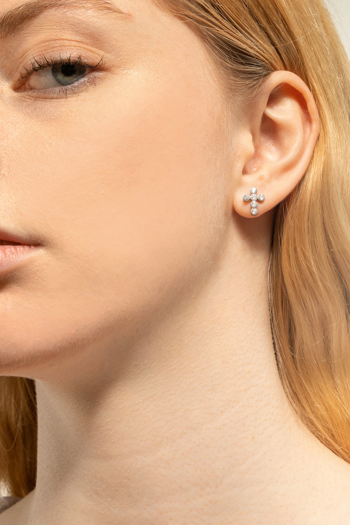 Cross Studs Earring